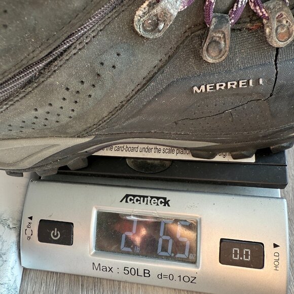 Merrell Women 8 Whiteout Boot Snow Black Waterproof Insulated Hiking Winter Shoe - Picture 9 of 9